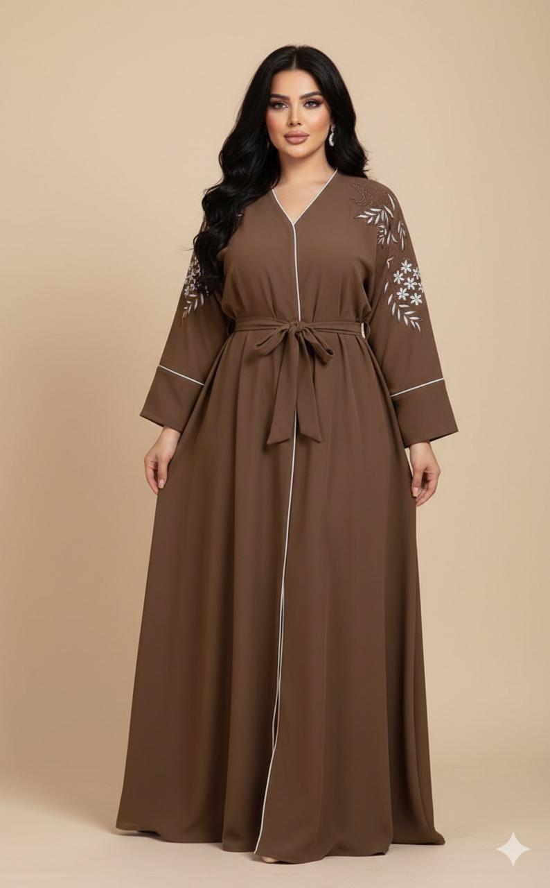 ABAYA MARRON