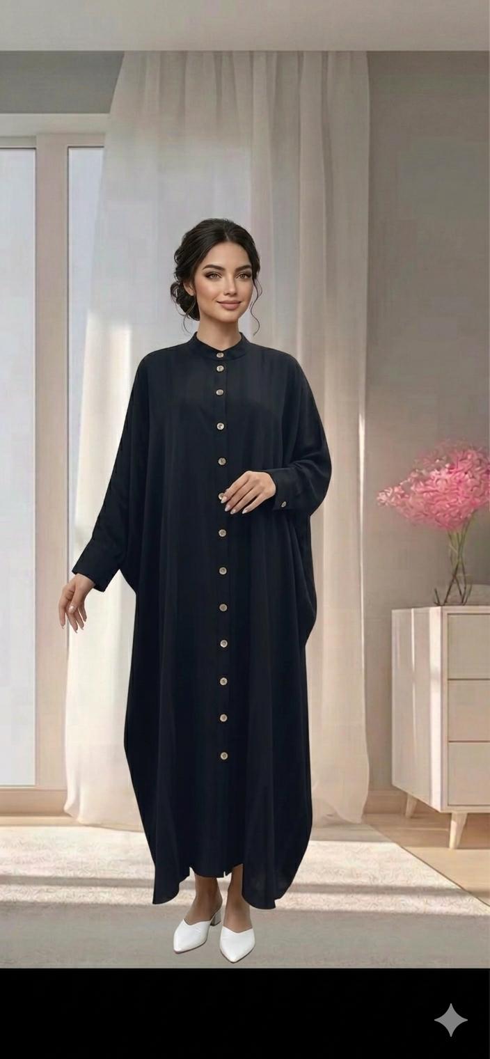 Robe chemise noir